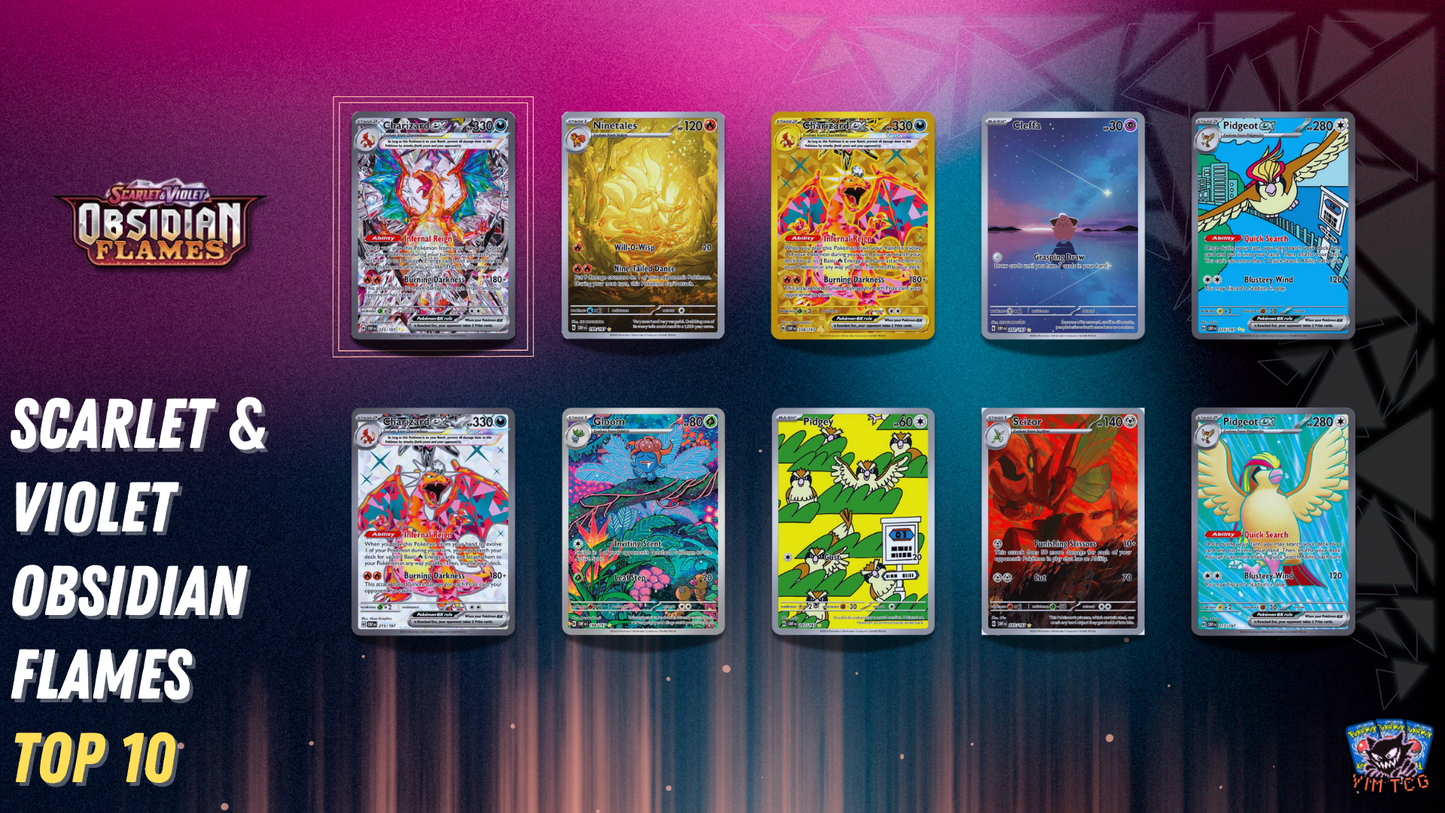 Obsidian Flames - Booster Box (Rip & Ship)