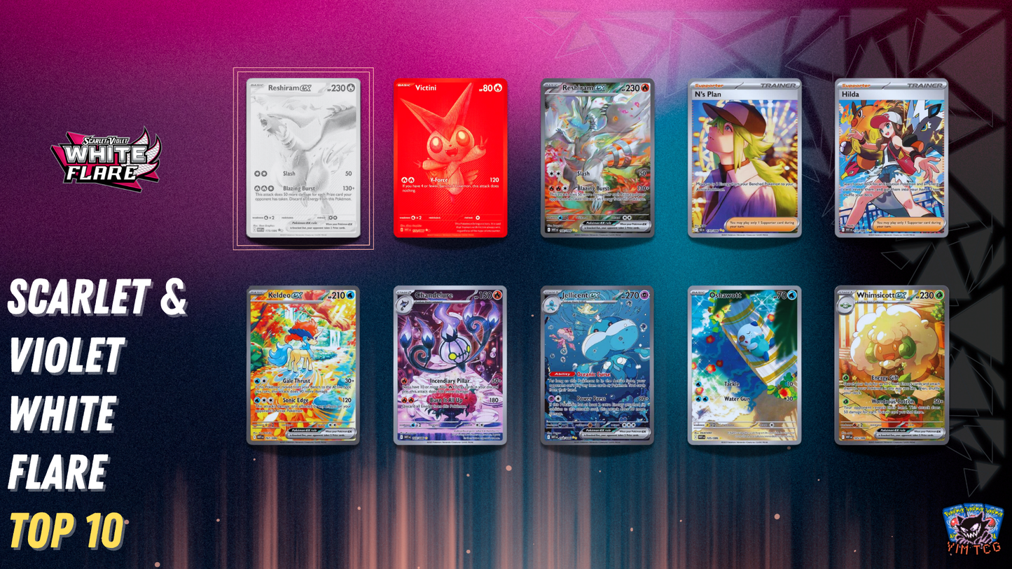 White Flare Booster Pack (Rip & Ship)