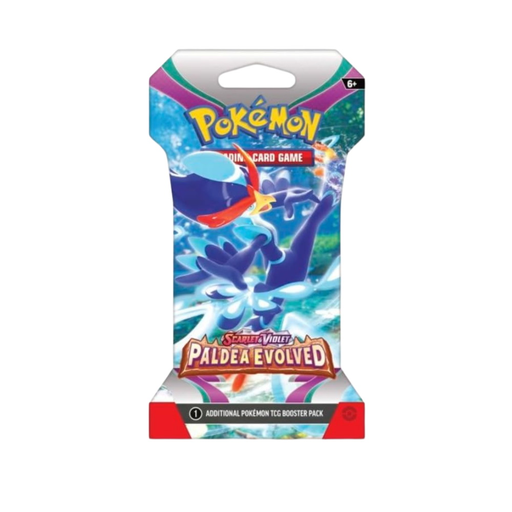 Paldea Evolved Booster Pack (Sleeved) (Rip & Ship)