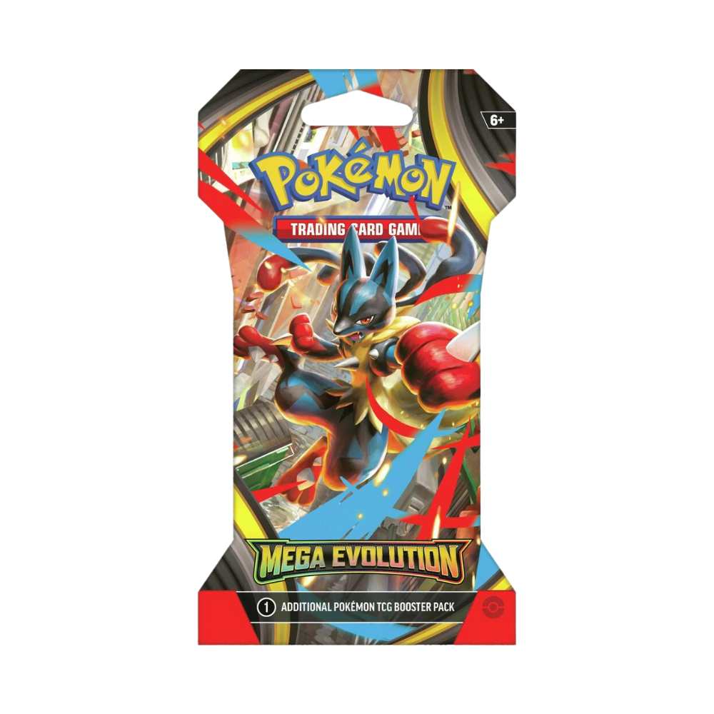 Mega Evolutions Booster Pack (Sleeved) (Rip & Ship)