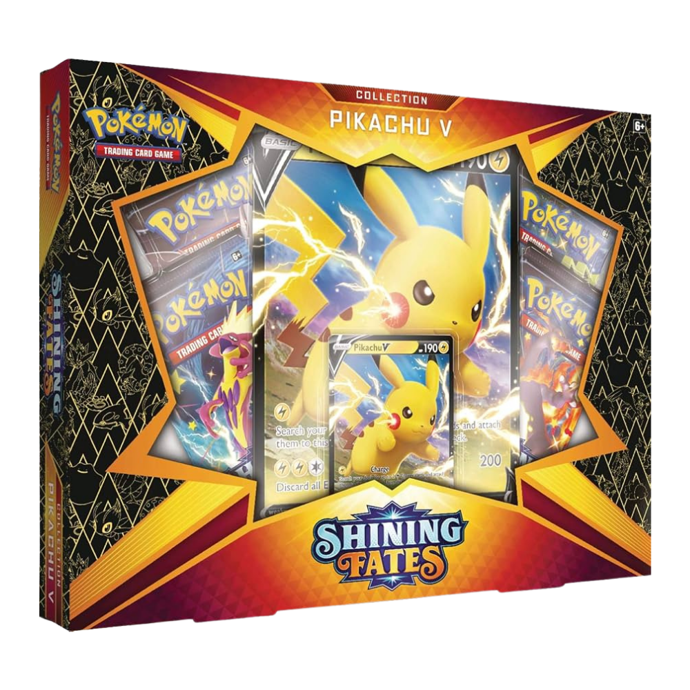 Shining Fates Pikachu Collection Box (Rip & Ship)