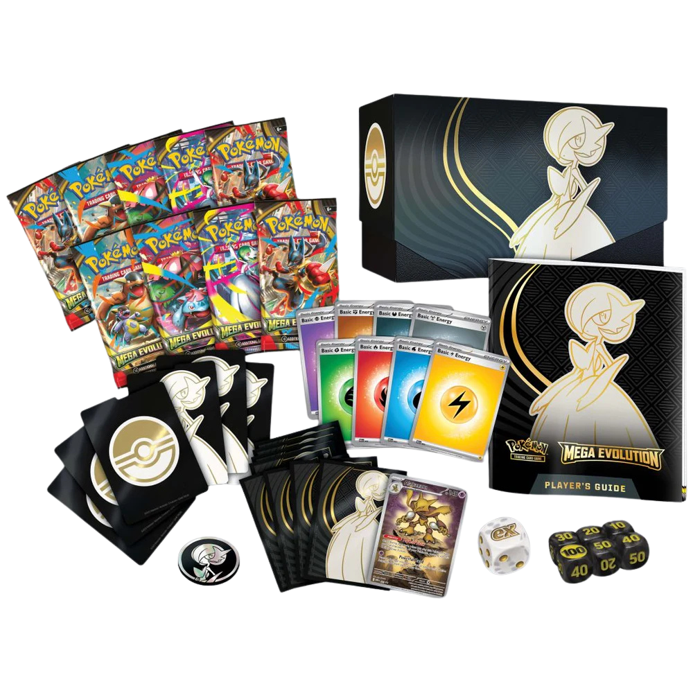 Mega Evolutions - Elite Trainer Box (G) (Rip & Ship)
