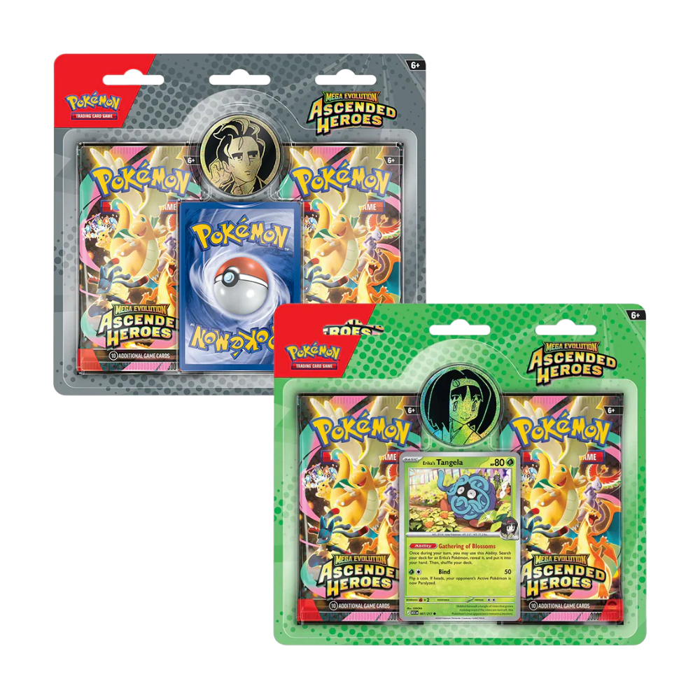 Ascended Heroes - Blister Pack (2 Packs) (Rip & Ship)