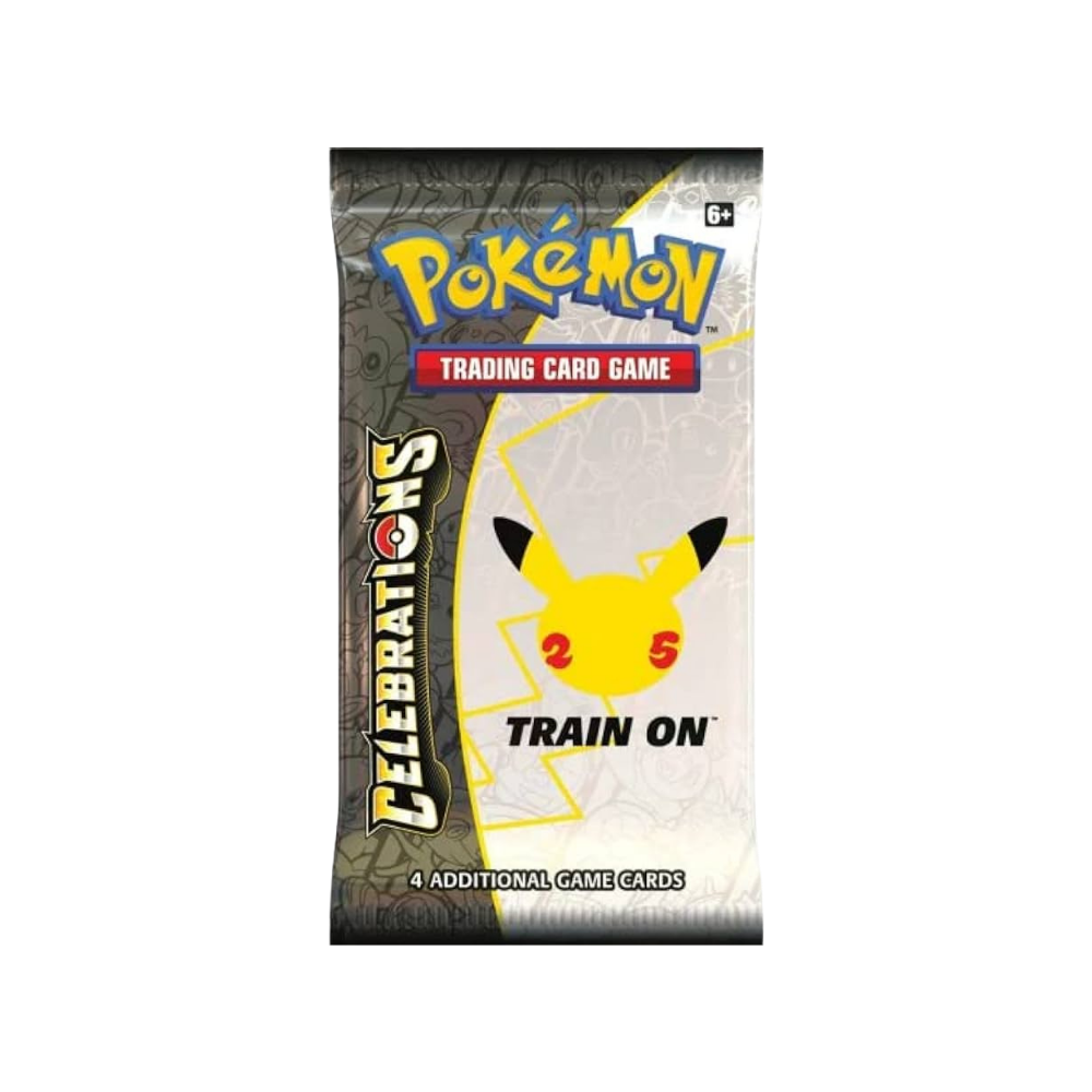 Pokemon Celebrations 25 Booster Pack (Rip & Ship)