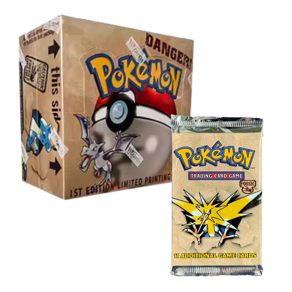 WOTC - Pokemon Fossil Unlimited Booster Pack (Rip & Ship)