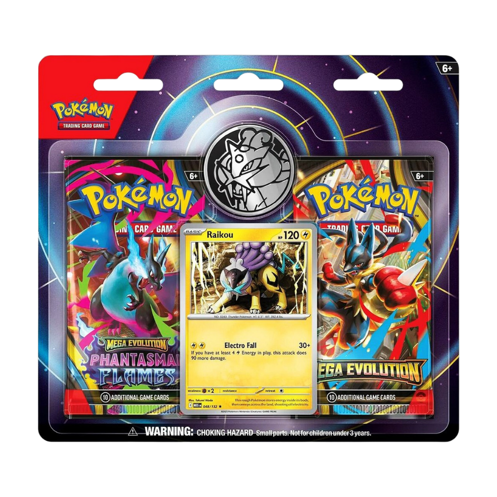 Mega Evolution & Phantasmal Flames 2 Pack Blister (Rip & Ship)