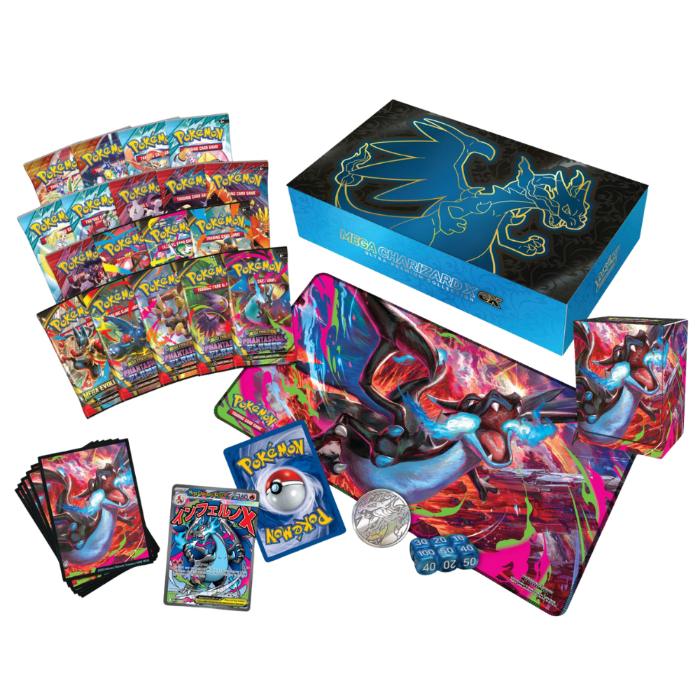 Phantasmal Flames - Mega Charizard Ultra Premium Collection (Rip & Ship)