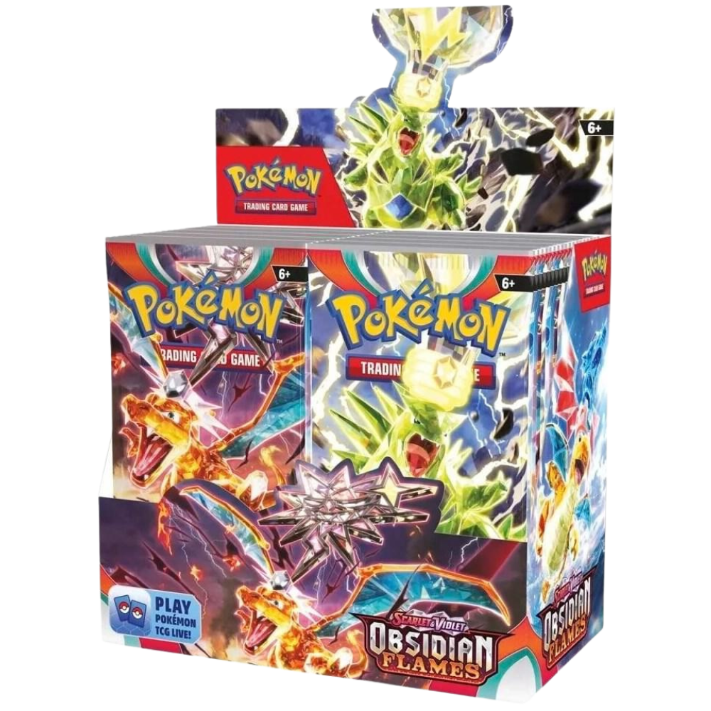 Obsidian Flames - Booster Box (Rip & Ship)