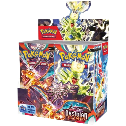 Obsidian Flames - Booster Box (Rip & Ship)