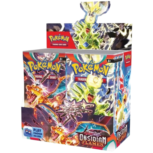 Obsidian Flames - Booster Box (Rip & Ship)