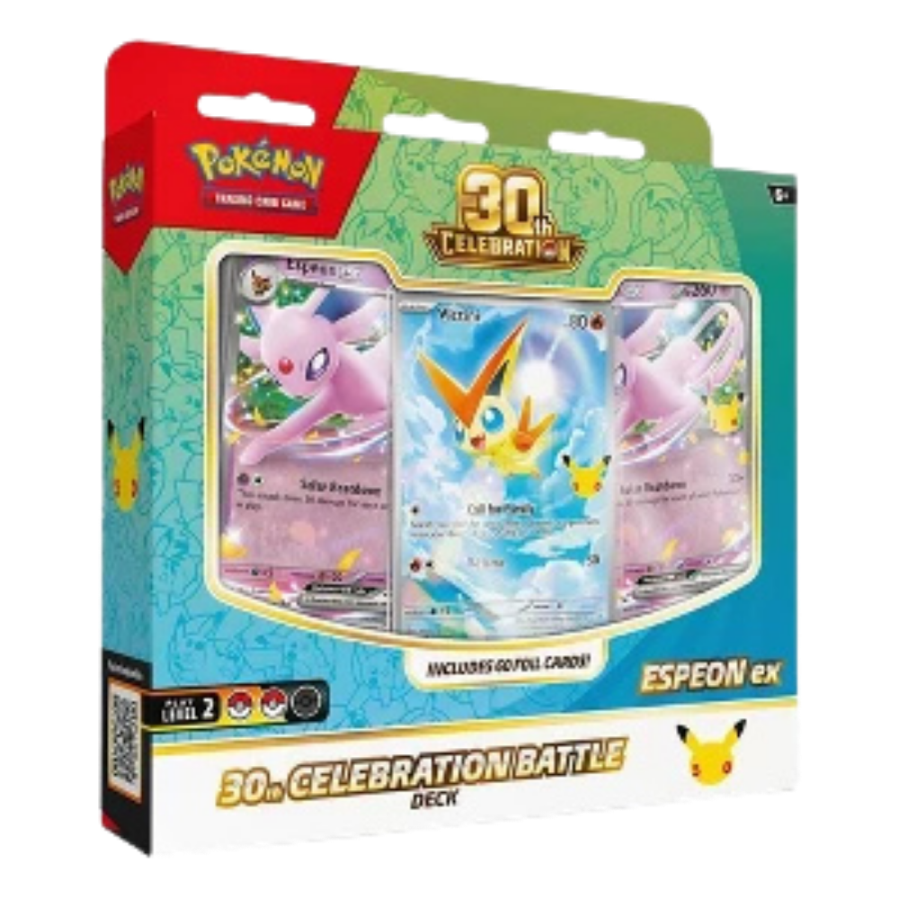 30th Celebration Deck Box (Espeon) (Rip & Ship)