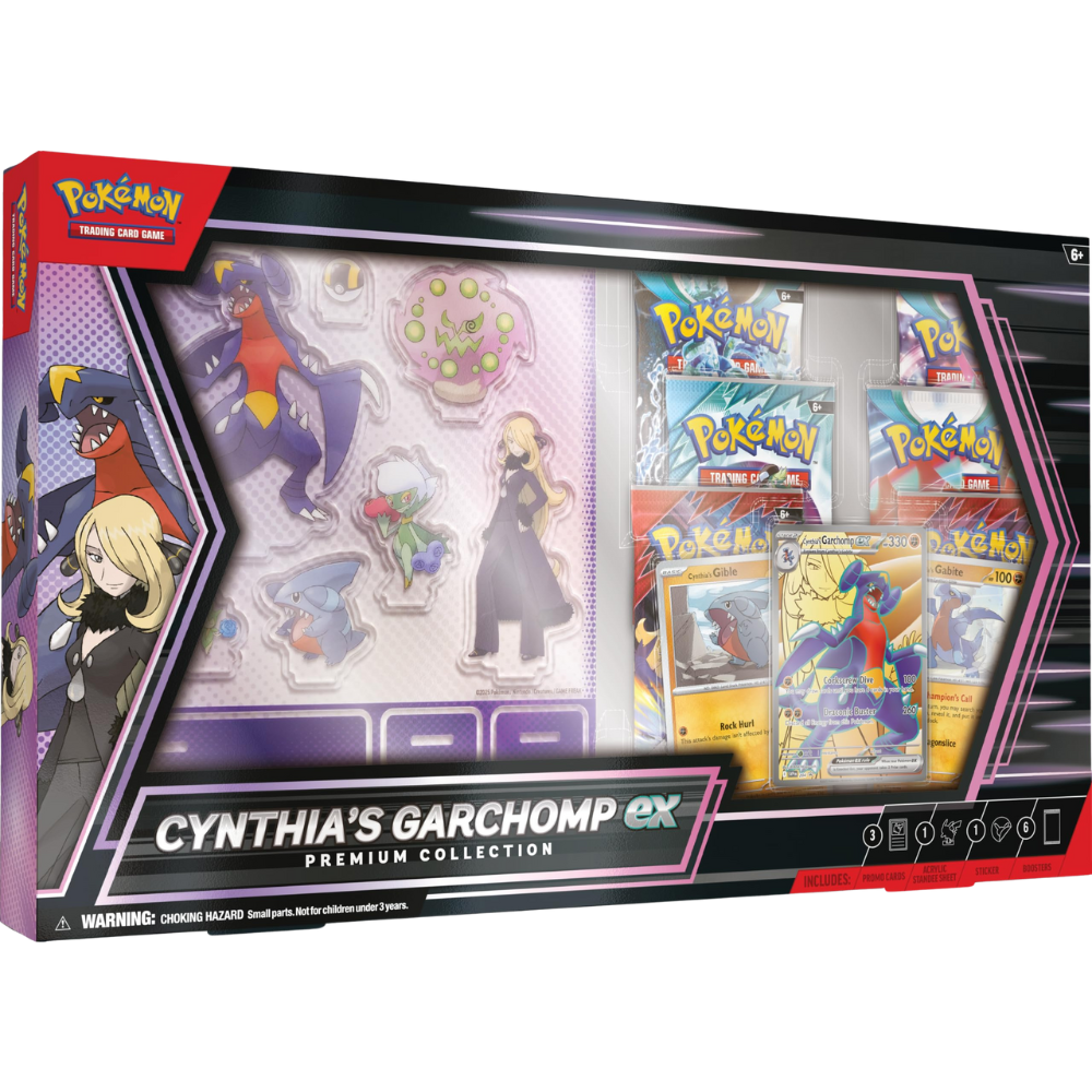 Cynthia's Garchomp Premium Collection (Rip & Ship)