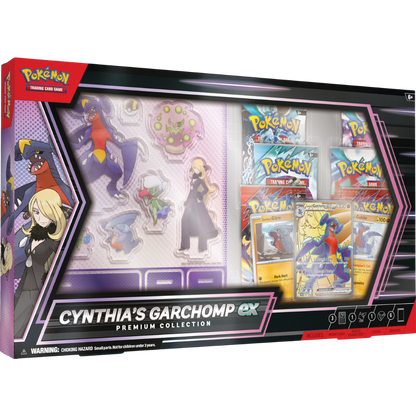 Cynthia's Garchomp Premium Collection (Rip & Ship)