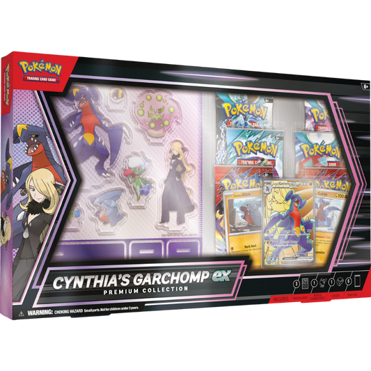 Cynthia's Garchomp Premium Collection (Rip & Ship)