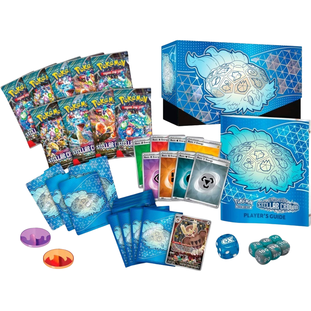 Stellar Crown - Elite Trainer Box (Rip & Ship)