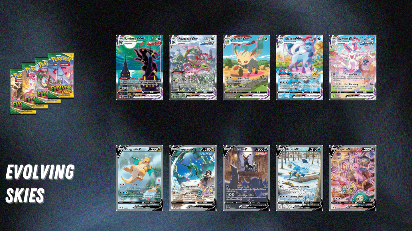 Evolving Skies Booster Pack (Rip & Ship)
