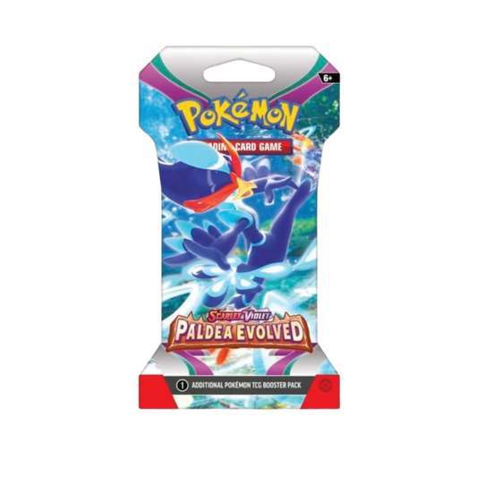 Paldea Evolved Booster Pack (Sleeved) (Rip & Ship)