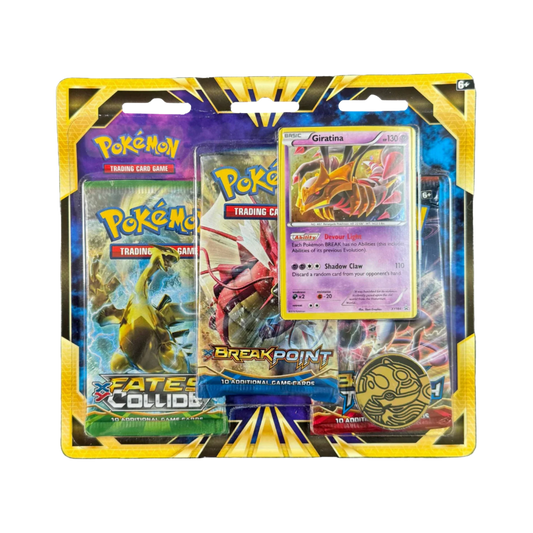 XY Giratina Blister 3 Pack (Rip & Ship)