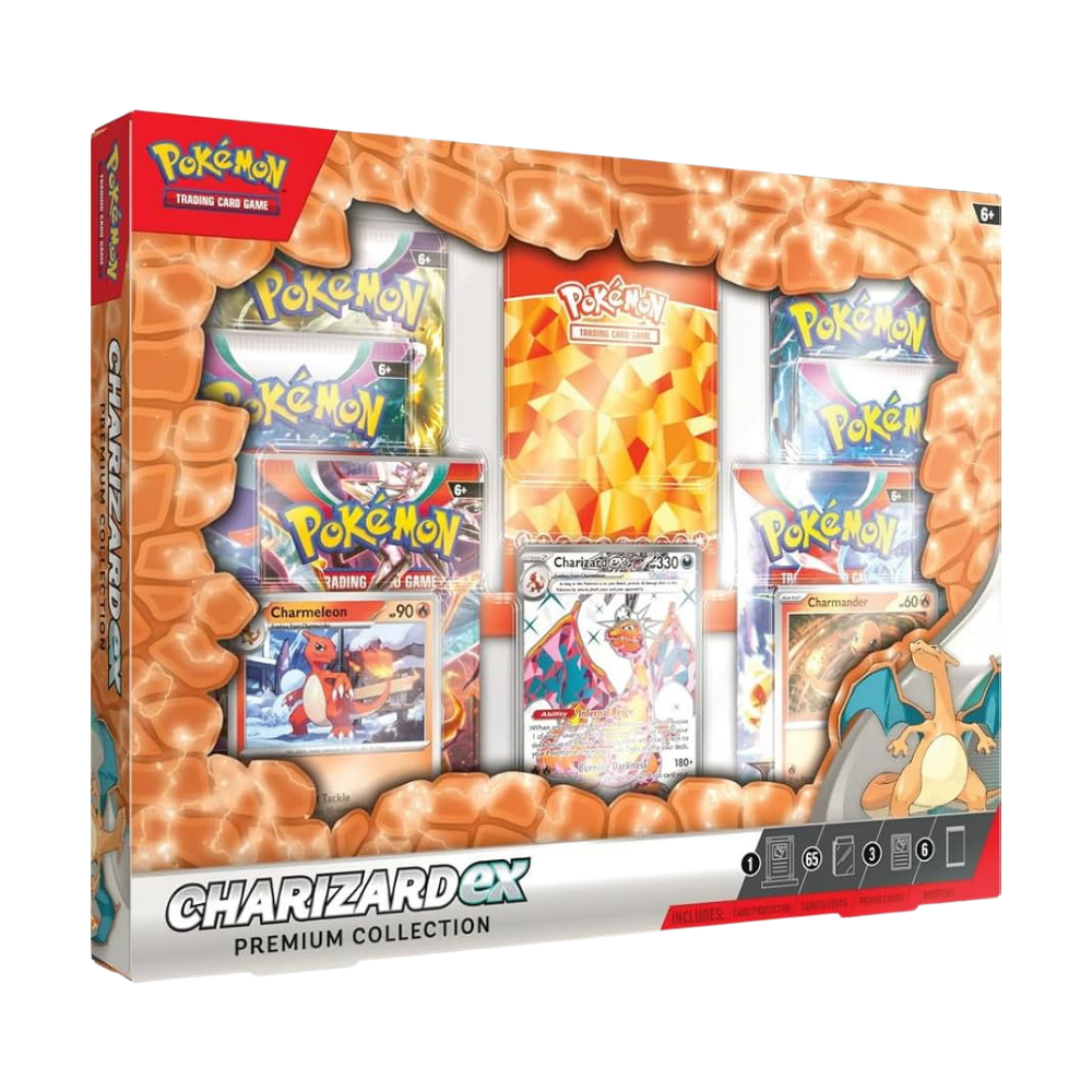 Charizard Ex Premium Collection Box (Rip & Ship)