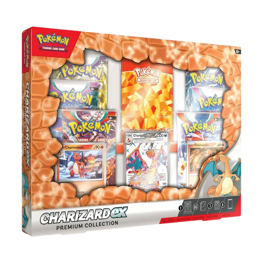 Charizard Ex Premium Collection Box (Rip & Ship)