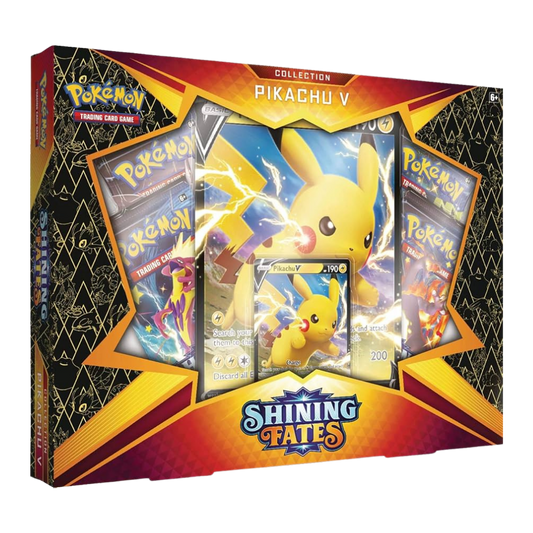 Shining Fates Pikachu Collection Box (Rip & Ship)