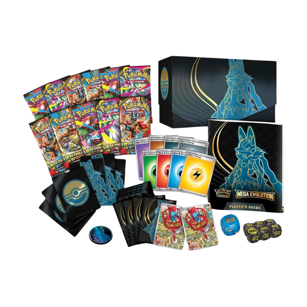 Mega Evolutions - Elite Trainer Box (L) (Rip & Ship)