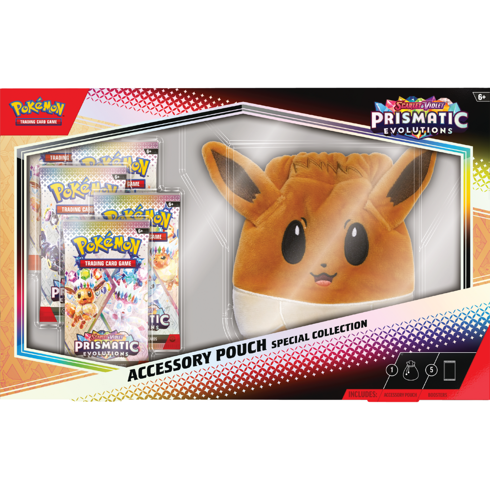 Prismatic Evolutions - Eevee Accessory Pouch (Rip & Ship)