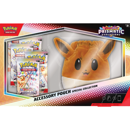 Prismatic Evolutions - Eevee Accessory Pouch (Rip & Ship)