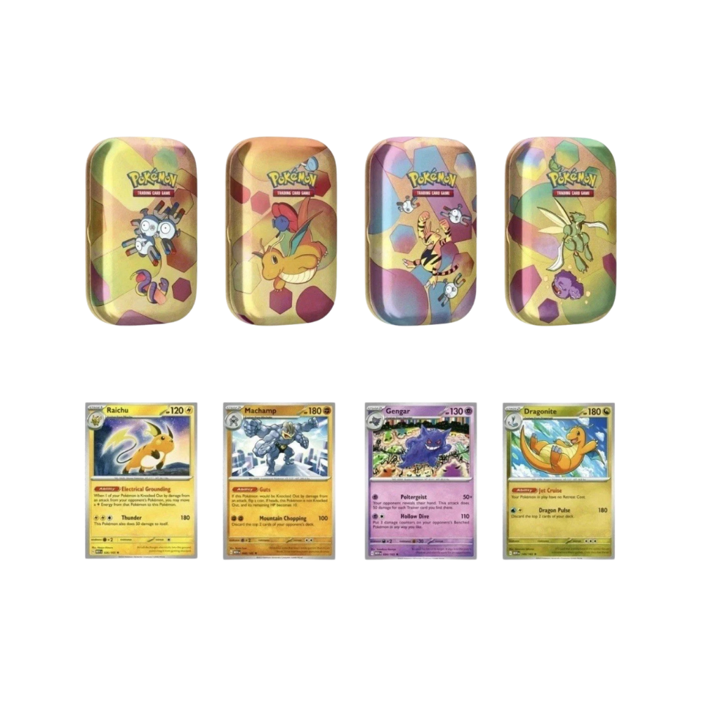 151 - Tin Collection (4 Tins) (Rip & Ship)