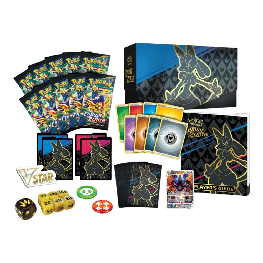 Crown Zenith - Elite Trainer Box (Rip & Ship)