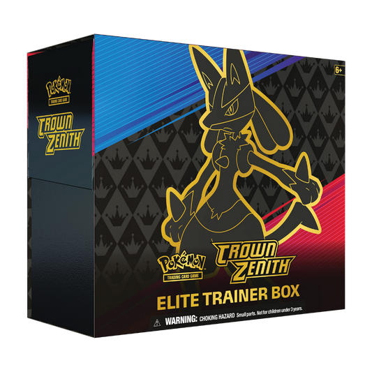 Crown Zenith - Elite Trainer Box (Rip & Ship)