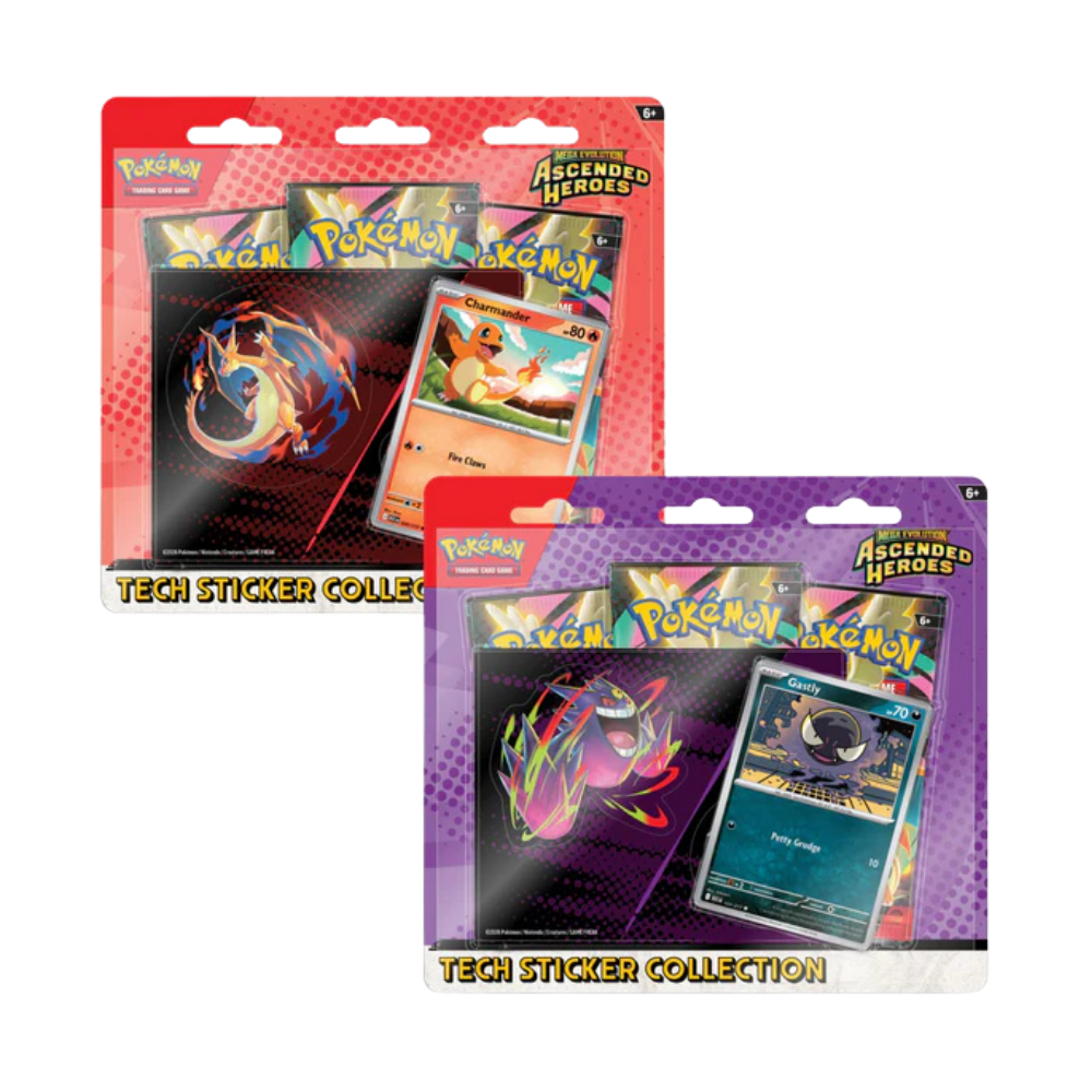 Ascended Heroes - Tech Sticker Collection (3 Packs) (Rip & Ship)