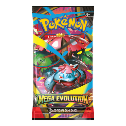 Mega Evolutions Booster Pack (Rip & Ship)