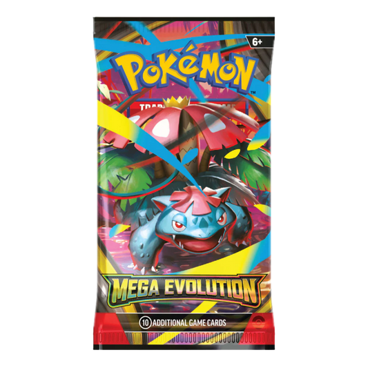 Mega Evolutions Booster Pack (Rip & Ship)