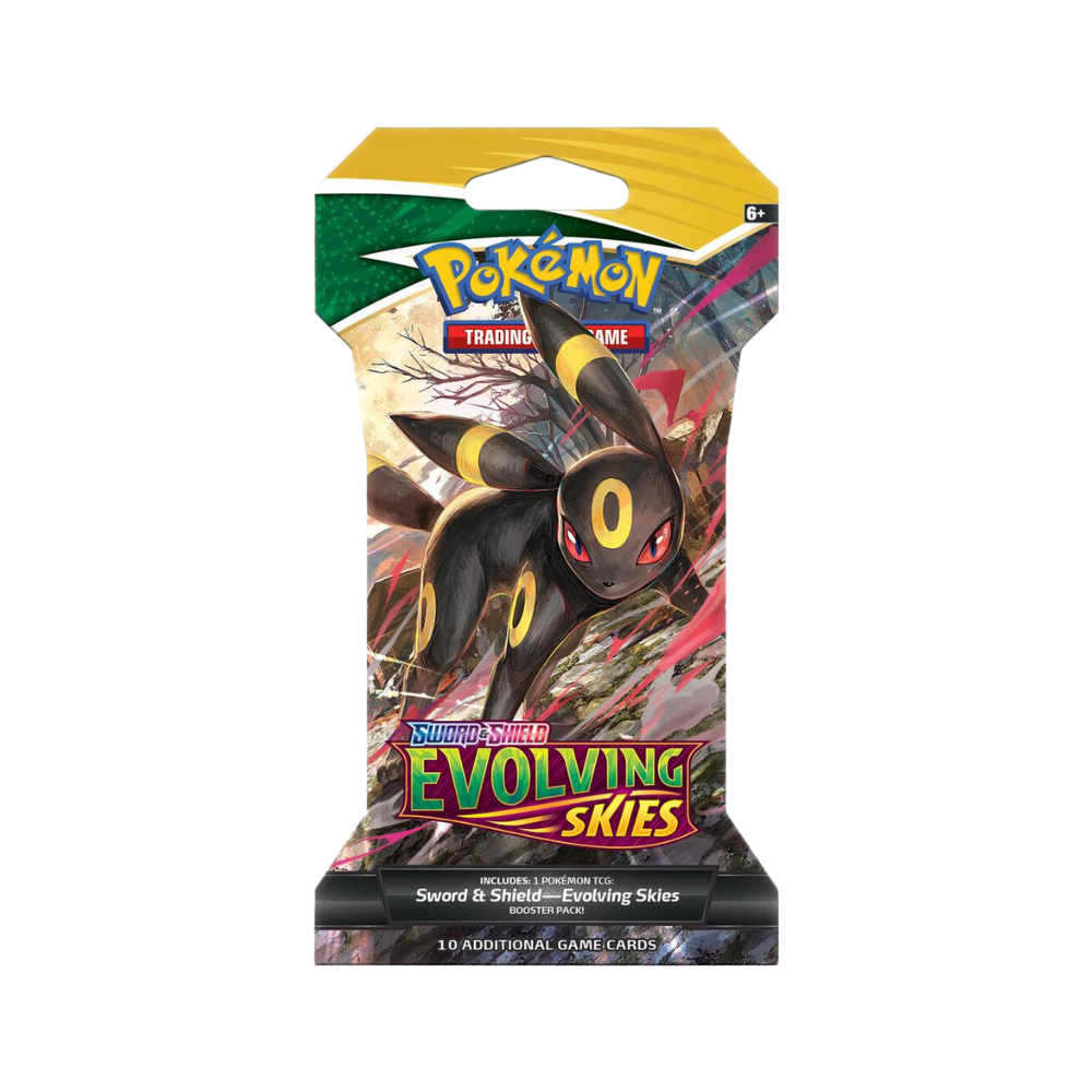 Evolving Skies Booster Pack (Sleeved) (Rip & Ship)
