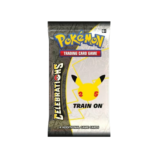 Pokemon Celebrations 25 Booster Pack (Rip & Ship)