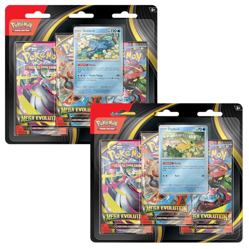Mega Evolution - Blister 3 Pack (Rip & Ship)