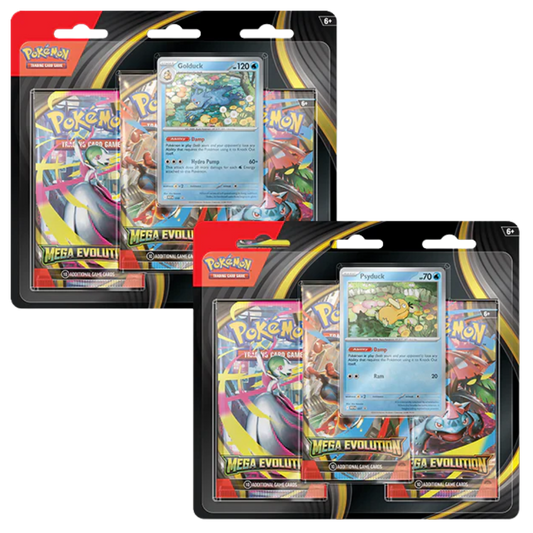 Mega Evolution - Blister 3 Pack (Rip & Ship)