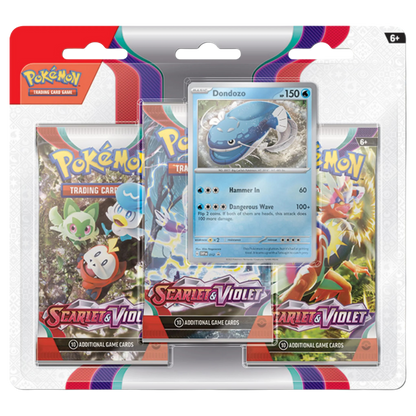 Scarlet & Violet - Blister 3 Pack (Rip & Ship)