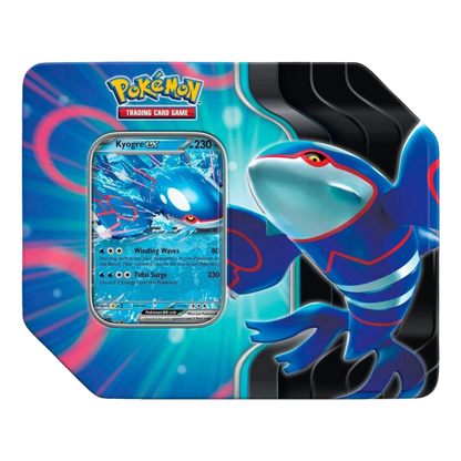 Azure Legends Tin - Kyogre (Rip & Ship)