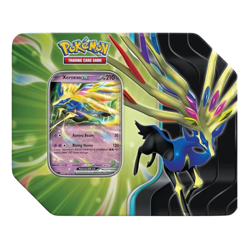Azure Legends Tin - Xerneas (Rip & Ship)