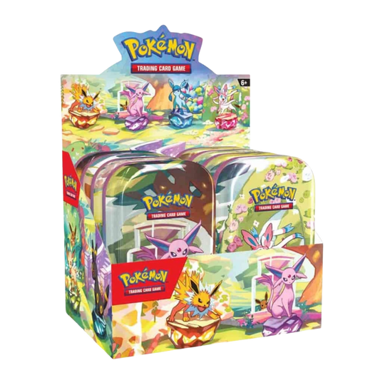 Prismatic Evolutions - Tin (SINGLE) (Rip & Ship)