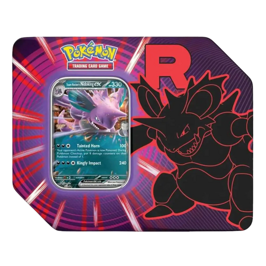 Team Rocket Tin - Nidoking (Rip & Ship)